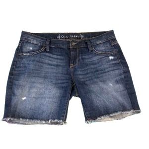 Cutoff Jean Shorts
